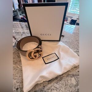Gucci Marmont Wide Belt